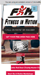 Mobile Screenshot of fitnessinmotionstudio.com